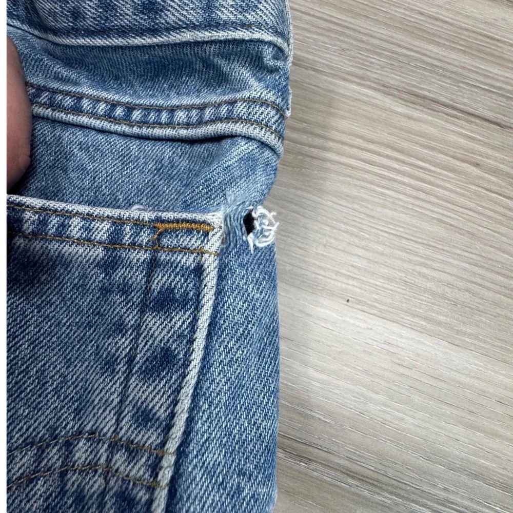 Carhartt B18 STW Traditional Fit Mens Jeans 44x30 Blue Stonewash Straight‎ Leg